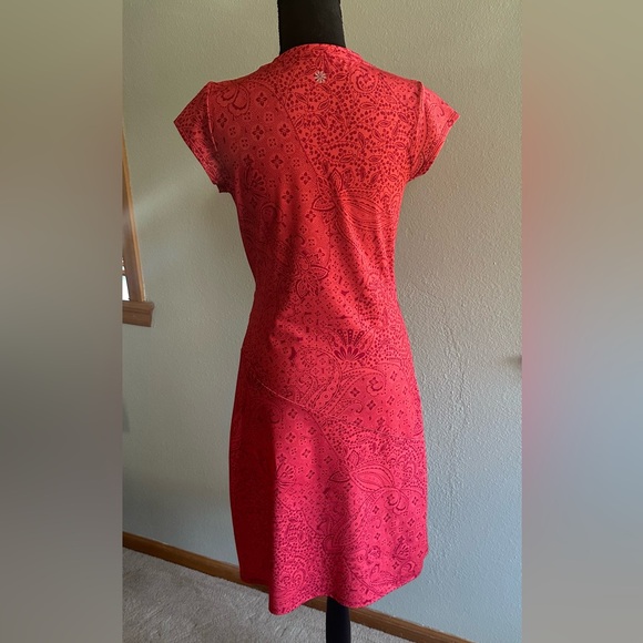 ATHLETA Crossover Dress XS Athleta Dress Faux Wrap - Picture 2 of 4